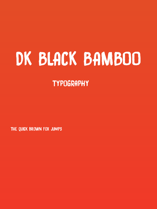 DK Black Bamboo Poster
