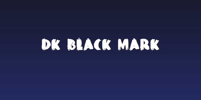 DK Black Mark Social Header