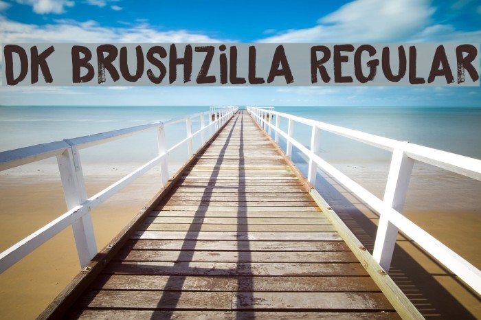 DK Brushzilla Regular Example 1