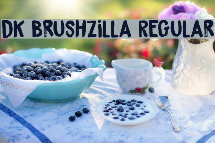 DK Brushzilla Regular Example 2