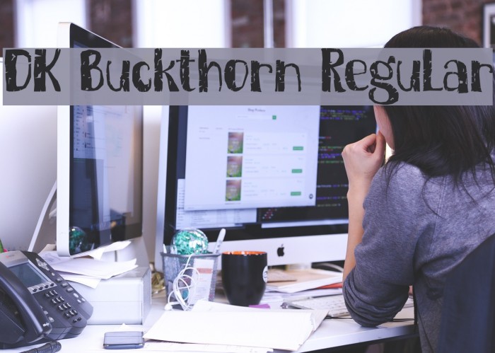 DK Buckthorn Regular Example 1