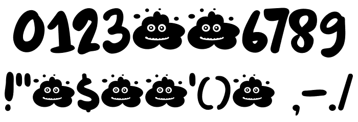 DK Burobu Regular Font OTHER CHARS