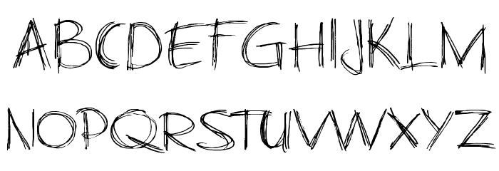 DK Business As Usual Font LOWERCASE