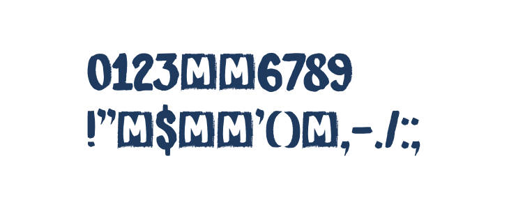 DK Bygone Regular Other Characters