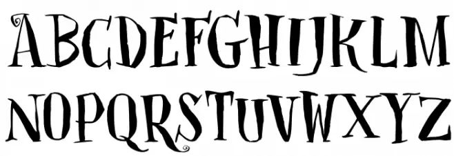 DK Carpe Noctem Schriftart Groß