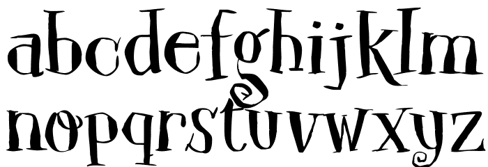 DK Carpe Noctem Font LOWERCASE
