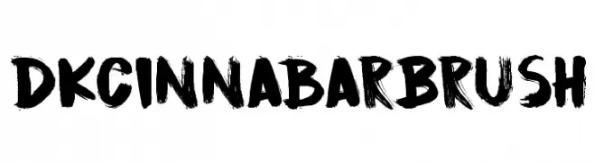 DK Cinnabar Brush  Frei Schriftart Herunterladen