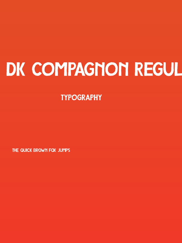 DK Compagnon Regular Poster