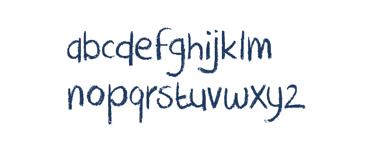 DK Crayon Crumble Lowercase