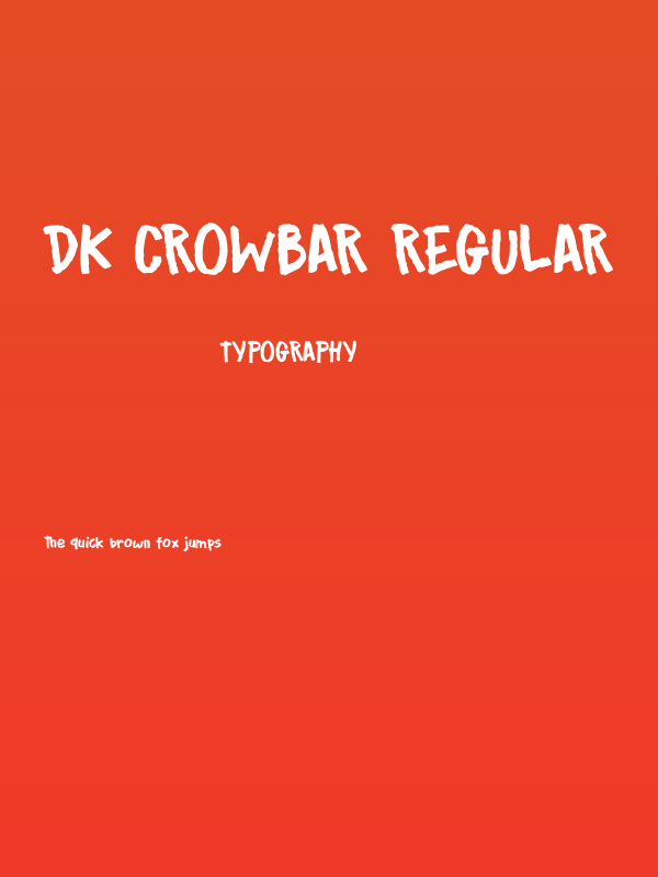DK Crowbar Regular Poster