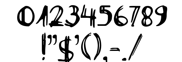 DK Deco Pimp Font OTHER CHARS