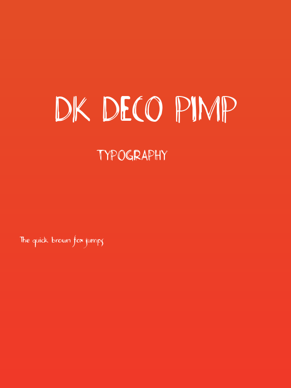 DK Deco Pimp Poster