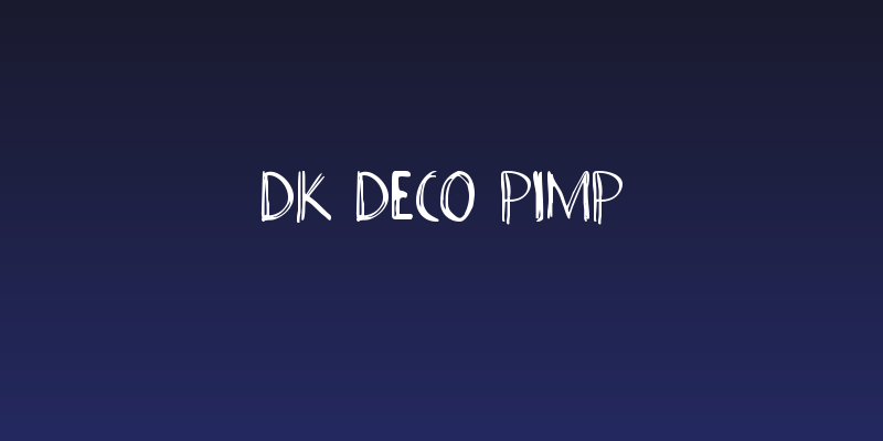 DK Deco Pimp Social Header