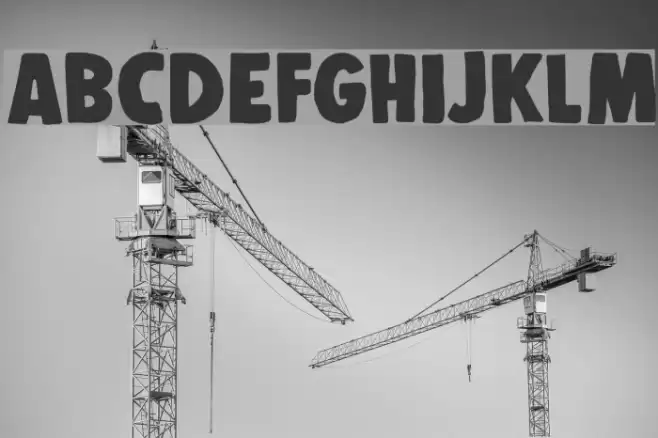 DK Display Patrol Regular Font examples