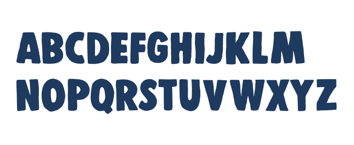 DK Display Patrol Regular Lowercase