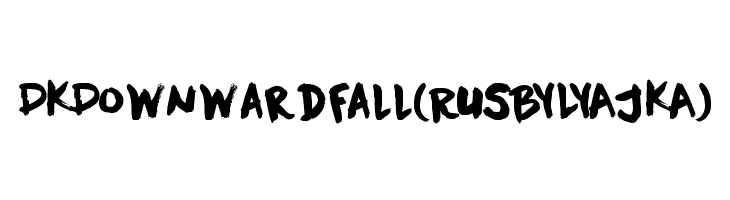 DK Downward Fall(RUS BY LYAJKA)  Fuentes Gratis Descargar