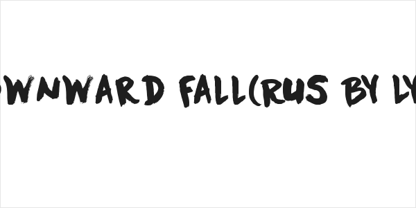 DK Downward Fall(RUS BY LYAJKA) Logo