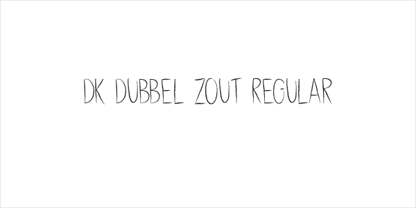 DK Dubbel Zout Regular Logo