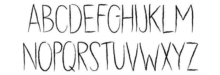 DK Dubbel Zout Regular Font LOWERCASE