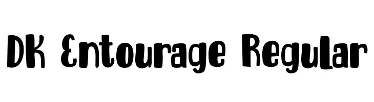 DK Entourage Regular Font
