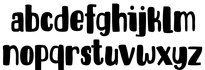 DK Entourage Regular Font LOWERCASE