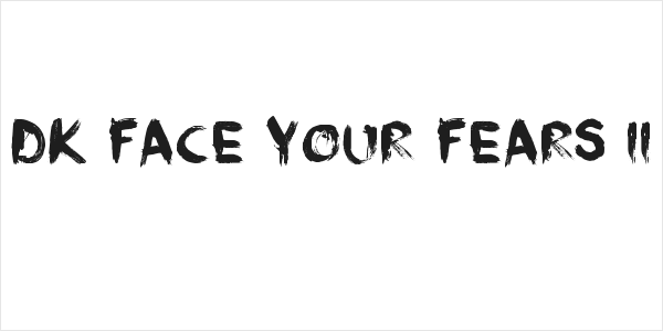 DK Face Your Fears II Logo