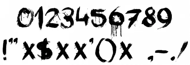 DK Face Your Fears(RUS BY LYAJK Font OTHER CHARS