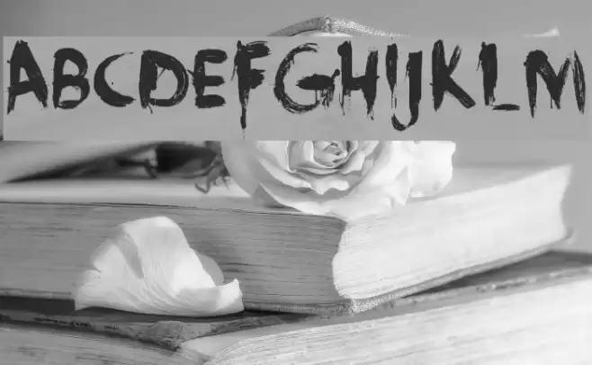 DK Face Your Fears Font examples