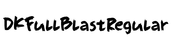 DK Full Blast Regular  नि: शुल्क फ़ॉन्ट्स डाउनलोड