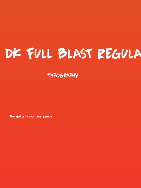 DK Full Blast Regular Poster