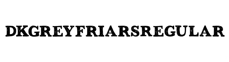 DK Greyfriars Regular Font