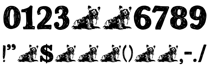 DK Greyfriars Regular Font OTHER CHARS