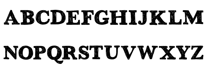 DK Greyfriars Regular Font LOWERCASE