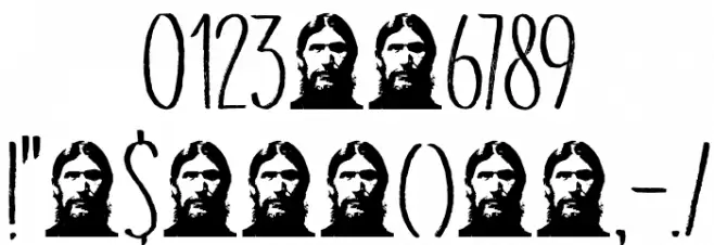 DK Grigory Regular Font OTHER CHARS