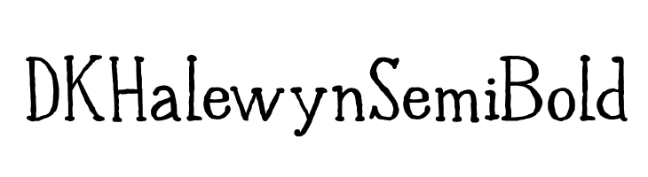 DK Halewyn SemiBold Font