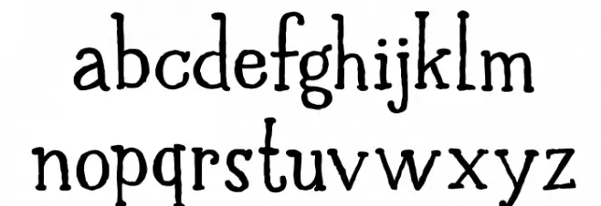 DK Halewyn SemiBold 字体 小写