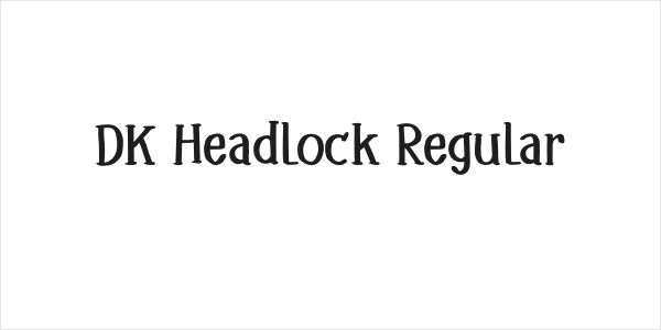 DK Headlock Regular Logo