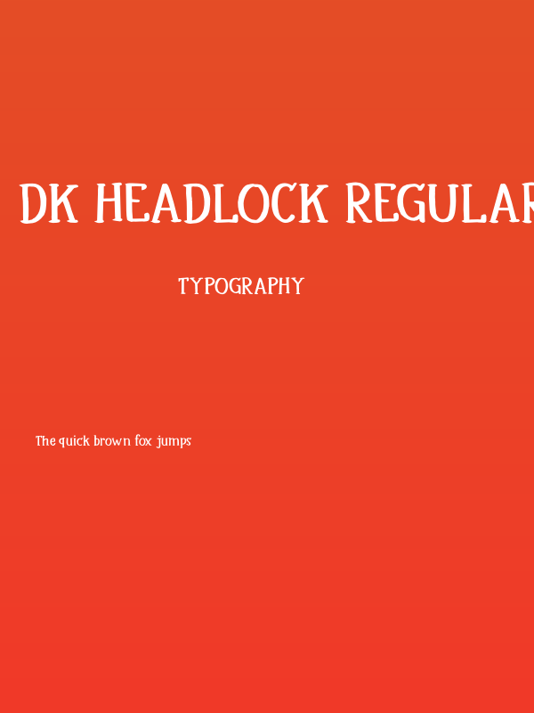 DK Headlock Regular Poster