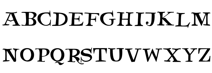 DK Henceforth Font LOWERCASE