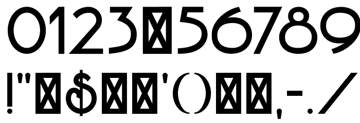 DK Hofstad Regular Font OTHER CHARS
