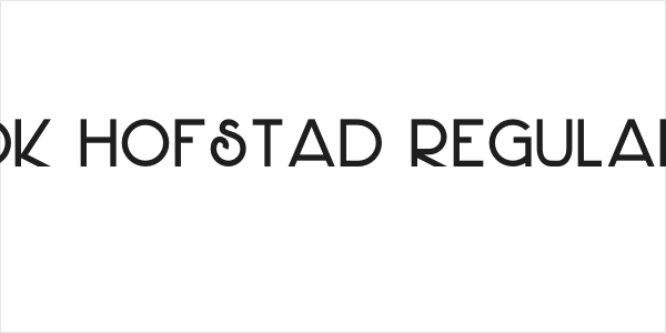 DK Hofstad Regular Logo