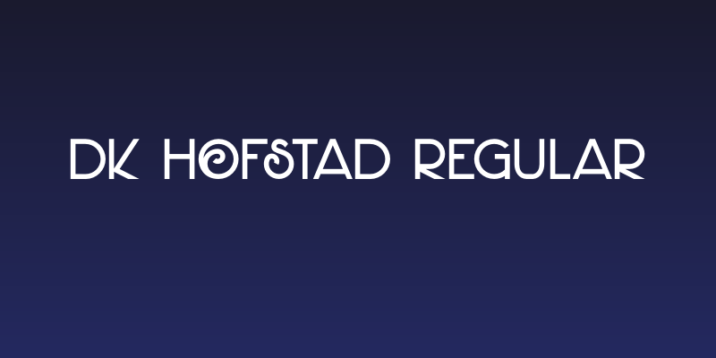 DK Hofstad Regular Social Header