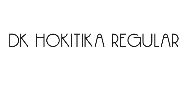 DK Hokitika Regular Logo