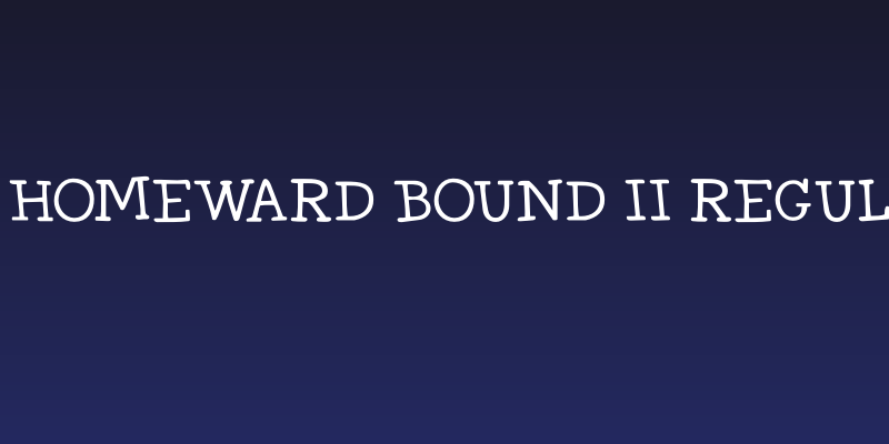 DK Homeward Bound II Regular Social Header