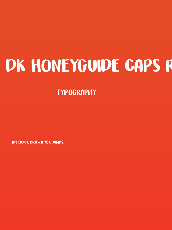 DK Honeyguide Caps Regular Poster