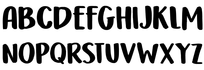 DK Honeyguide Caps Regular Font LOWERCASE