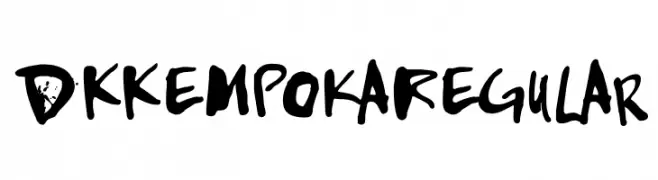 DK Kempoka Regular  font caratteri gratis
