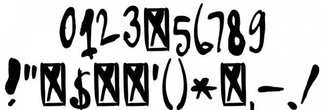 DK Kempoka Regular Font OTHER CHARS