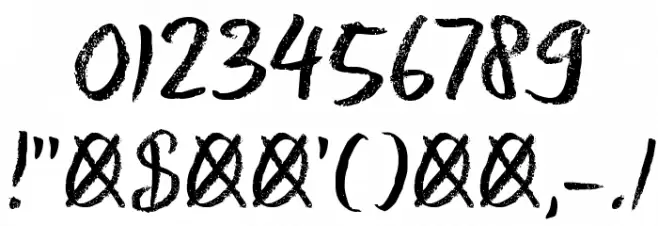 DK Keswick Font OTHER CHARS