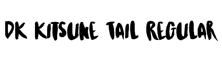 DK Kitsune Tail Regular Font